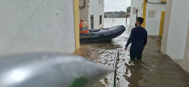 Cheias em Alcácer do Sal